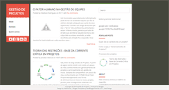 Desktop Screenshot of gerenciamentodeprojeto.com