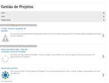 Tablet Screenshot of gerenciamentodeprojeto.com